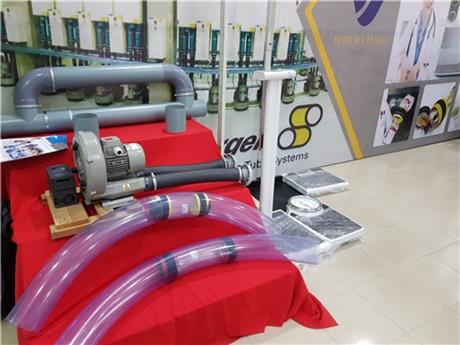 Vận chuyển bằng nguyên lý khí nén: Giải pháp tối ưu cho bệnh viện